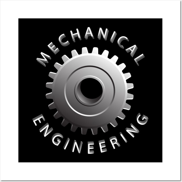 mechanical engineering, mechanics engineer design Wall Art by PrisDesign99